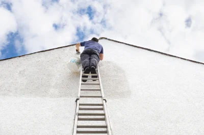 Peinture extérieure à l'Arbresle — façades et ravalement